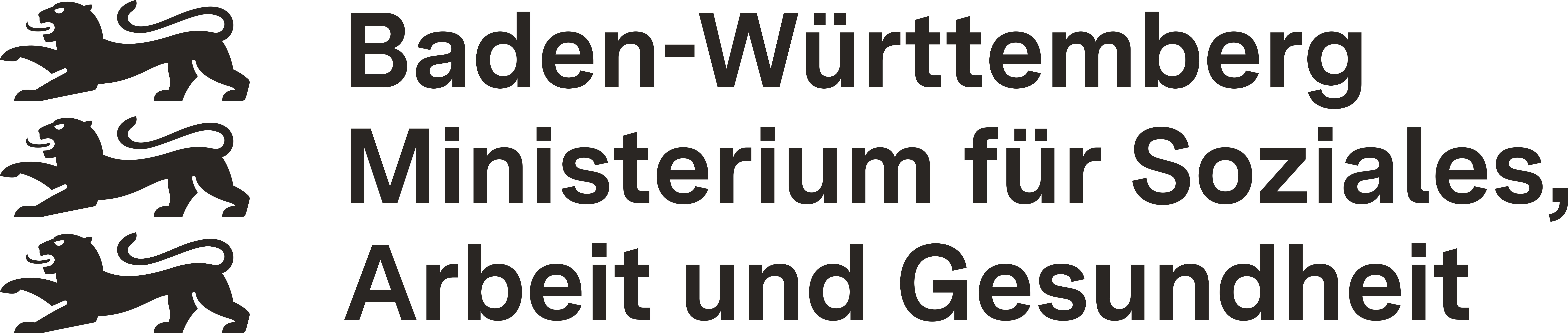 Logo Ministerium für Soziales, Arbeit und Gesundheit Baden-Württemberg