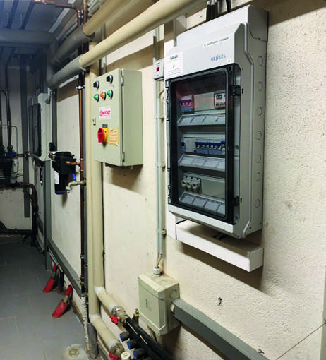 Energieeffiziente technische Anlage der Sportvereinigung Schefflenz