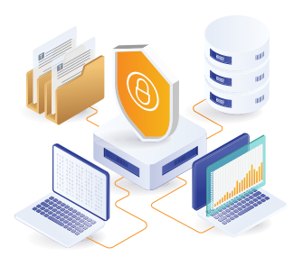 Illustration zur kommunalen Cybersicherheit