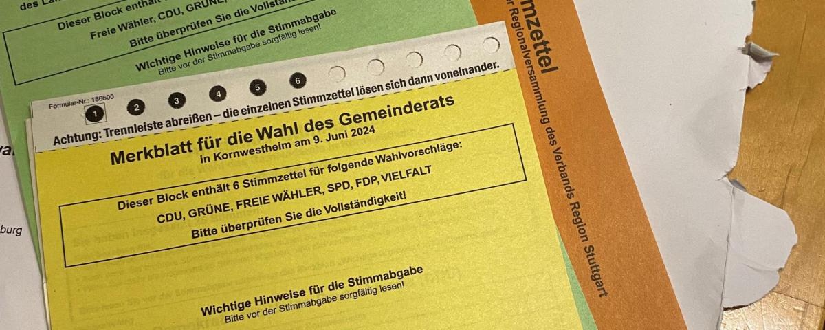 Kommunalwahlen 2024 in Baden-Württemberg - So haben die kleineren Kommunen abgestimmt