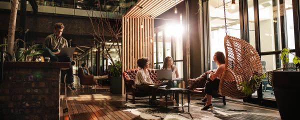 Auch Coworking-Spaces sollen Teil von "Junges Wohnen" sein