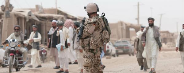 Bundeswehrsoldat in Afghanistan
