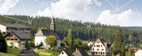 Eisenbach wird im Projekt SmartLand zum modernen digitalen Dorf transformiert. 
