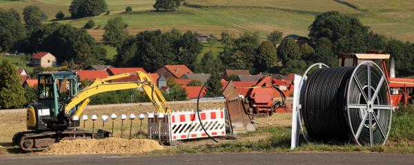 Der Breitbandausbau erhält neuen Schub mit Förderbescheiden in Höhe von über 70 Millionen Euro