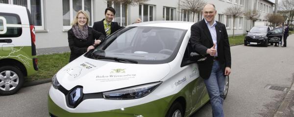 E-Carsharing in der Gemeinde Sulzfeld