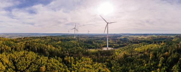 Mehr Windkraft in Baden-Württemberg (hier: Windkraftanlagen nahe Schwäbisch Hall)